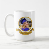 Abschluss Bee-Leve in Ihrer Reise Biene Grad Kaffeetasse (Links)