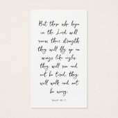 Abschluss Befürworterin Beilage Foto-Gebetskarte (Rückseite)