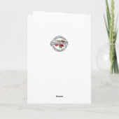 Abschluss Beginnend St. Ignatius Religius Karte (Rückseite)