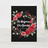 Abschluss Beginnend St. Ignatius Religius Karte (Vorderseite)