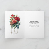 Abschluss Beginnend St. Ignatius Religius Karte (Innenseite)