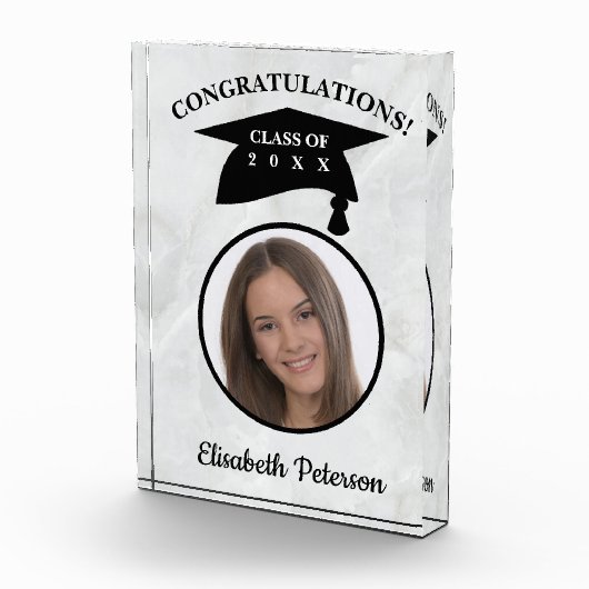 Abschluss Benutzerdefiniertes Foto auf Marmor (Rechts)