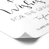 Abschluss-Beratung und Wünsche Grad Party-Beschrif Poster (Ecke)