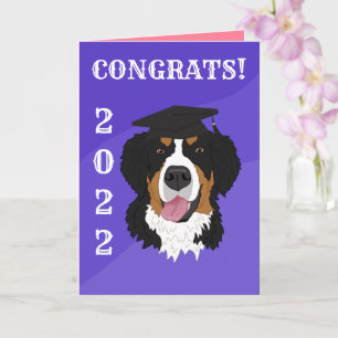 Abschluss Bernese Mountain Dog Karte