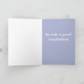 Abschluss Bernese Mountain Dog Karte (Innenseite)