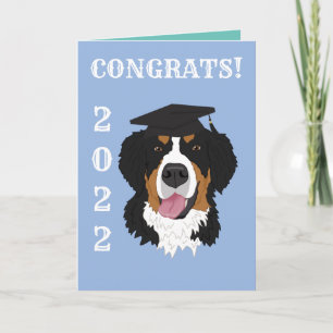 Abschluss Bernese Mountain Dog Karte