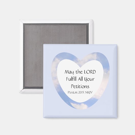 Abschluss Bible Verse Christlicher Glaube Magnet (Vorderseite/Rückseite)