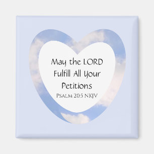 Abschluss Bible Verse Christlicher Glaube Magnet