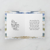 Abschluss Bible Verse Sprichwörter 3:6 Modernes De Karte (Innenseite)