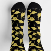Abschluss Black and Gold Caps in der Luft Socken (Oben)