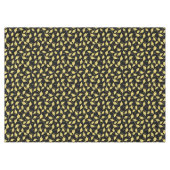 Abschluss Black and Gold Caps in der Luft Tischdecke (Vorderseite (Horizontal))