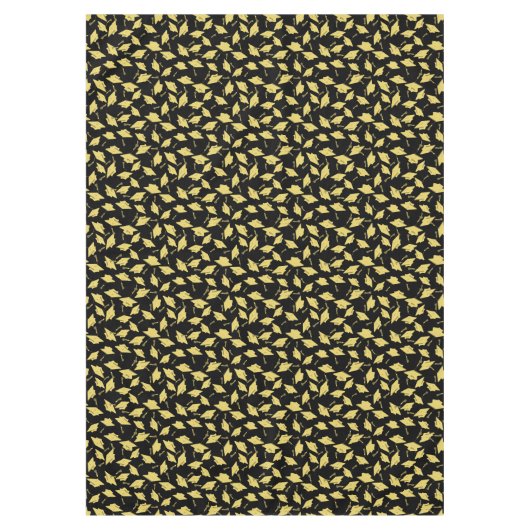 Abschluss Black and Gold Caps in der Luft Tischdecke (Vorderseite)