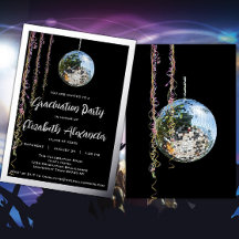 Abschluss "Black and Silver Mirror Ball"