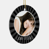 Abschluss Black Foto Weihnachtsschmuck (Rechts)