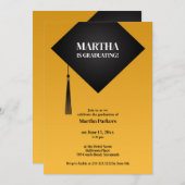 Abschluss Black Hat Einladung (Vorne/Hinten)