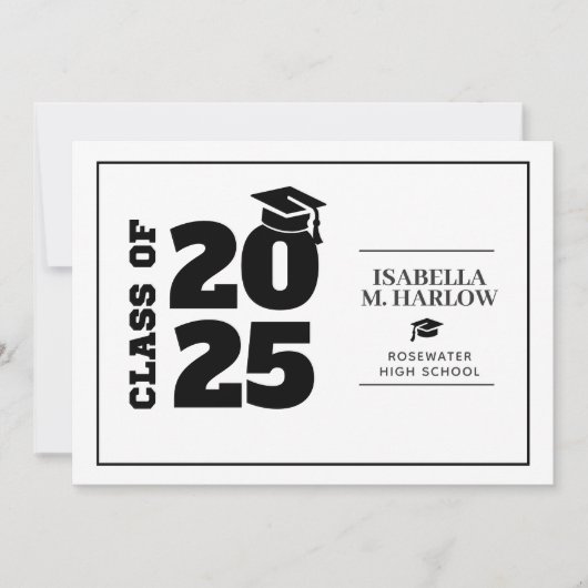 Abschluss Black Tassel Abschluss Dankeskarte (Vorderseite)