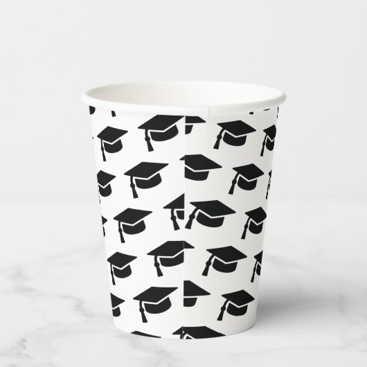 Abschluss Black Tassel Cap Pappbecher (Rechts)