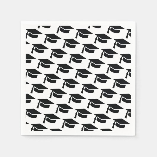 Abschluss Black Tassel Cap Serviette (Vorderseite)