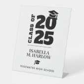 Abschluss Black Tassel Cap Sockelschild (Vorderseite)