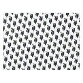 Abschluss Black Tassel Cap Tischdecke (Vorderseite (Horizontal))