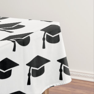 Abschluss Black Tassel Cap Tischdecke