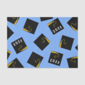 Abschluss Blue 2025 Seidenpapier (Vorderseite)