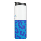 Abschluss Blue Leopard mit Verschlusskappe Thermosbecher (Nach rechts gedreht)
