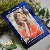 Abschluss Blue Nebula Space Stilvolles modernes Fo