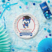 Abschluss Blue Owl Kindergarten Pappteller (Party)