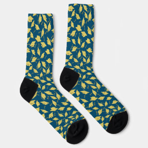 Abschluss Blue und Gold Caps in der Luft Socken