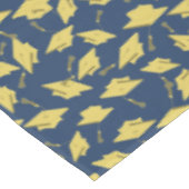 Abschluss Blue und Gold Caps in der Luft Tischdecke (Schrägansicht)