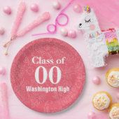 Abschluss Blumenname Schuljahr Jegliche Farbe Pappteller (Party)