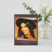 Abschluss Boho Rustic Foto Vielen Dank Ankündigungspostkarte (Stehend Vorderseite)