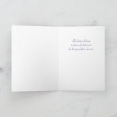 Abschluss Botanische Blätter Schmetterlinge Karte (Innenseite)