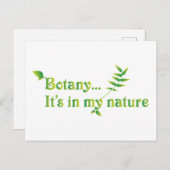 Abschluss Botanist Funny Sprichwort Postkarte (Vorne/Hinten)