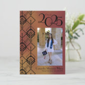 Abschluss Bronze Art Déco Ankündigung (Stehend Vorderseite)