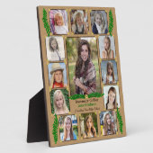 Abschluss | Burlap Fern Fotoplatte (Seite)