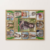 Abschluss | Burlap Fern Puzzle (Horizontal)