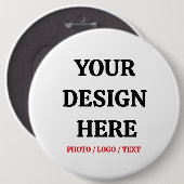 Abschluss-Button - Benutzerdefinierter Name Person Button (Vorne & Hinten)