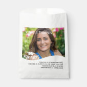 Abschluss Candy favorisiert Einfache Foto Spaß Fak Geschenktütchen (Vorderseite)