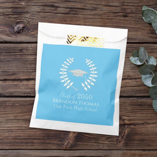 Abschluss Candy Favors Classic Carolina Blue Geschenktütchen