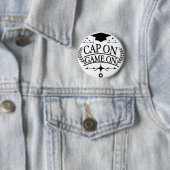 Abschluss Cap On Game On Button (Beispiel)