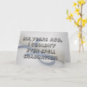 Abschluss Card (mit schöner Abdeckung) Karte (Gelbe Blume)