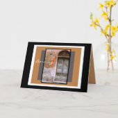 Abschluss Card Tür zur Zukunft Karte (Gelbe Blume)