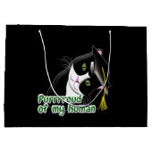 Abschluss Cat Große Geschenktüte (Rückseite)