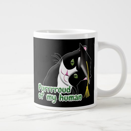 Abschluss Cat Jumbo-Tasse (Rechts)