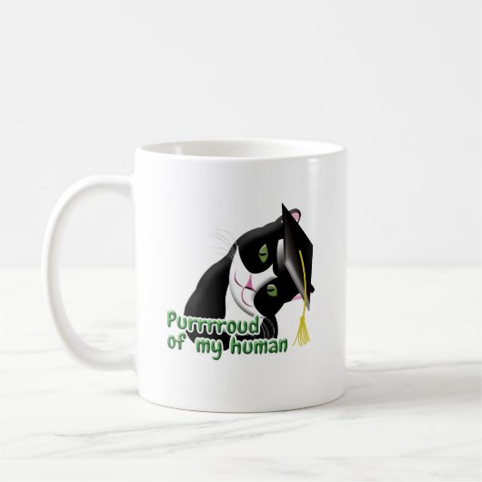 Abschluss Cat Kaffeetasse (Links)