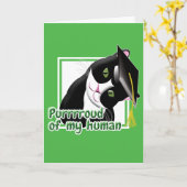 Abschluss Cat Karte (Gelbe Blume)