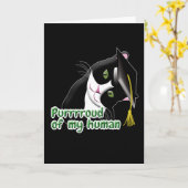 Abschluss Cat Karte (Gelbe Blume)