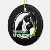 Abschluss Cat Keramik Ornament (Links)